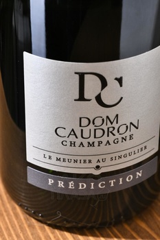 Dom Caudron Prediction Brut Champagne - шампанское Дом Кодрон Предиксьон Брют 0.75 л белое брют в п/у