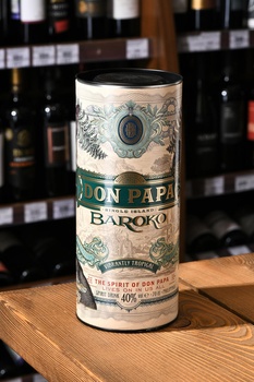 Don Papa Baroko - ром Дон Папа Бароко 0.7 л в тубе