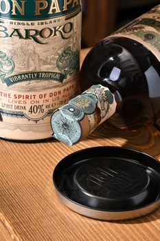 Don Papa Baroko - ром Дон Папа Бароко 0.7 л в тубе
