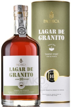 Pacheca Lagar de Granito Porto 10 Anos - портвейн Пачека Лагар де Гранито Порто 10 лет 0.75 л красный сладкий в тубе