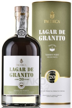 Pacheca Lagar de Granito Porto 20 Anos - портвейн Пачека Лагар де Гранито Порто 20 лет 0.75 л красный сладкий в тубе