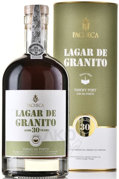 Pacheca Lagar de Granito Porto 30 Anos - портвейн Пачека Лагар де Гранито Порто 30 лет 0.75 л красный сладкий в тубе
