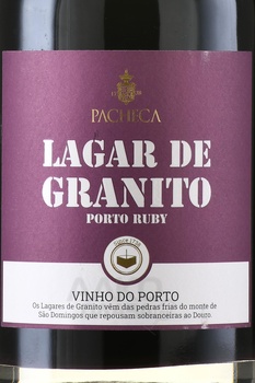 Pacheca Lagar de Granito Port Ruby - портвейн Пачека Лагар де Гранито Порто Руби 0.75 л красный сладкий