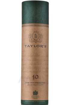 Taylor’s 10 Year Old Tawny Port - портвейн Тейлорс 10-летний Тони Порт 0.75 л в тубе