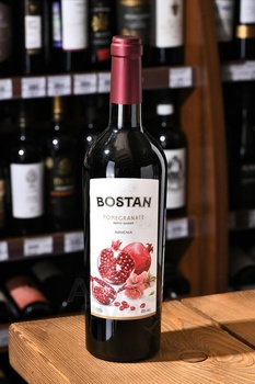 Bostan Pomegranate - вино Бостан Гранат 0.75 л полусладкое