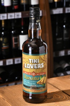 Tiki Lovers Banana - ром Тики Лаверс Банан 0.7 л