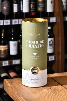 Pacheca Lagar de Granito Porto 20 Anos - портвейн Пачека Лагар де Гранито Порто 20 лет 0.75 л красный сладкий в тубе
