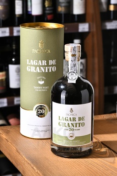Pacheca Lagar de Granito Porto 20 Anos - портвейн Пачека Лагар де Гранито Порто 20 лет 0.75 л красный сладкий в тубе