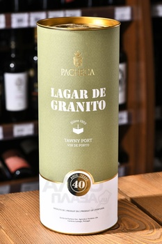 Pacheca Lagar de Granito Porto 40 Anos - портвейн Пачека Лагар де Гранито Порто 40 лет 0.75 л красный сладкий в тубе