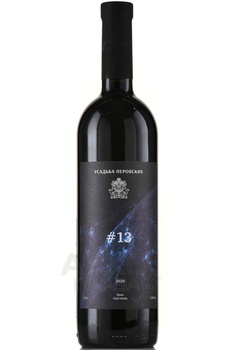 Вино Купаж #13 ТЗ Усадьба Перовских 0.75 л красное сухое