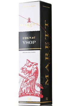 Marett VSOP 4 years old - коньяк Маретт ВСОП четырехлетний 0.7 л