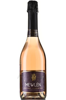 Mewlen Rose Brut - вино игристое Мевлен Розе 0.75 л розовое брют