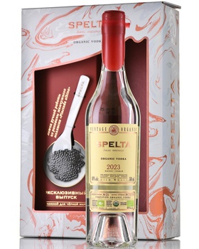 Водка Спельта 0.5 л в п/у + ложка для икры