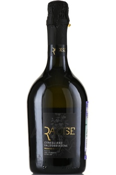 Radise Conegliano Valdobbiadene Prosecco Superiore - вино игристое Радизе Конельяно Вальдоббьядене Просекко Супериоре 0.75 л белое экстра драй