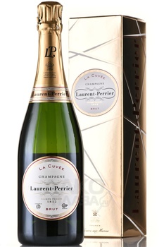 Laurent-Perrier La Cuvee Brut - шампанское Лоран-Перье Брют Ла Кюве 0.75 л белое брют в п/у (кошерное)