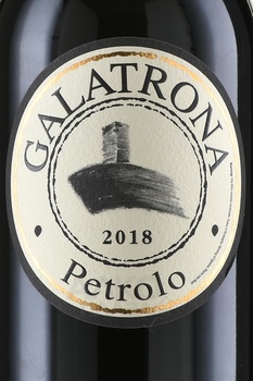 Galatrona Fattoria Petrolo - вино Галатрона Фаттория Петроло 0.75 л красное сухое