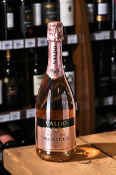 Valdo Marca Oro Prosecco Rose Brut DOC - вино игристое Вальдо Марка Оро Розе Брют Просекко ДОК 0.75 л брют розовое