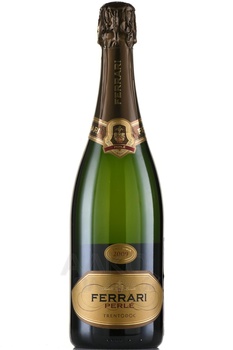 Ferrari Perle Trento DOC - вино игристое Феррари Перле Тренто ДОК 0.75 л белое брют
