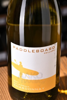 Paddleboard Cellars Chardonnay - вино Пэдлборд Селлар Шардоне 2020 год 0.75 л белое сухое