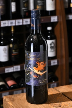 Cycles Gladiator Zinfandel - вино Сайклс Гладиатор Зинфандель 2020 год 0.75 л красное сухое