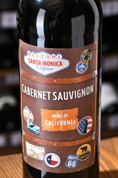 Santa Monica Cabernet Sauvignon - вино Санта Моника Каберне Совиньон 2020 год 0.75 л красное сухое