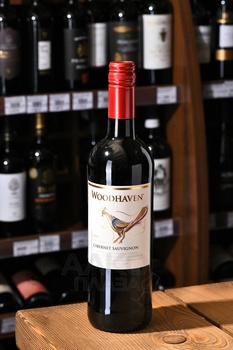 Woodhaven Cabernet Sauvignon - вино Вудхэвен Каберне Совиньон 2021 год 0.75 л красное полусухое