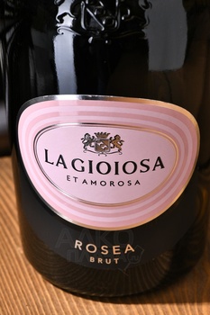 La Gioiosa Rosea Rose Brut - игристое вино Ла Джойоза Розеа Розе Брют 0.75 л