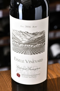 Araujo Estate Eisele Vineyard Cabernet Sauvignon 2016 - вино Араухо Естейт Айзели Виньярд Каберне Совиньон красное сухое 0.75 л