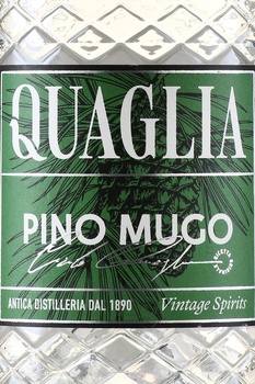Pino Mugo Antica Distilleria Quaglia - ликер Горная Сосна Антика Дистиллерия Квалья 0.7 л