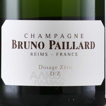 Champagne Bruno Paillard Dosage Zero - шампанское Брюно Пайар Дозаж Зеро 0.75 л белое экстра брют в п/у