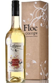 Floc De Gascogne Lafontan - вино ликерное Флок де Гасконь Лафонтан 0.75 л белое
