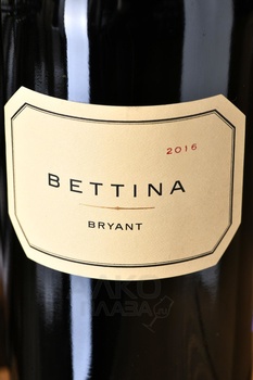 Bettina Bryant - вино Беттина Брайнт 0.75 л 2016 год красное сухое