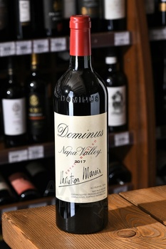 Dominus Napa Valley - вино Доминус Долина Напа 2017 год 0.75 л красное сухое