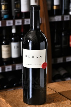 Sloan Rutherford Napa Valley - вино Слоун Рутерфорд Напа Вэлли 2017 год 0.75 л красное сухое