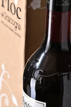 Floc De Gascogne Lafontan - вино ликерное Флок де Гасконь Лафонтан 0.75 л красное в п/у