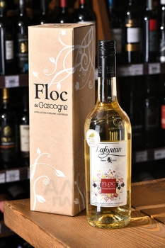 Floc De Gascogne Lafontan - вино ликерное Флок де Гасконь Лафонтан 0.75 л белое