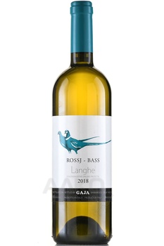 Gaja Rossj Bass - вино Гайя Росси Басс 0.75 л белое сухое