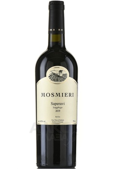 Вино Мосмиери Саперави 0.75 л красное сухое