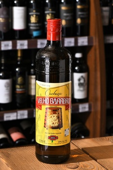 Velho Barreiro - кашаса Вельё Баррейро 3 года 1 л