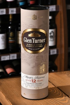 Glen Turner 12 years old in tube - виски Глен Тернер 12 лет 0.7 л в тубе