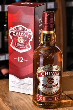 Chivas Regal 12 years old - виски Чивас Ригал 12 лет 0.75 л в п/у