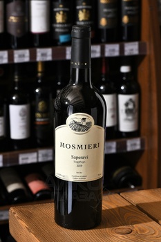 Вино Мосмиери Саперави 0.75 л красное сухое