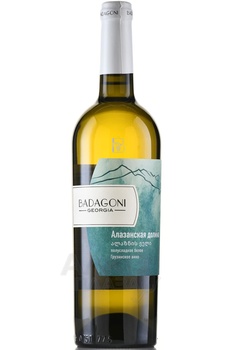 Badagoni Alazani Valley - вино Бадагони Алазанская Долина 0.75 л белое полусладкое