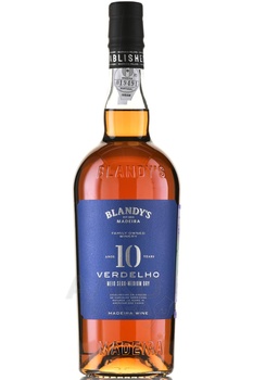 Blandy’s Verdelho Medium Dry 10 years - мадера Вердельо Медиум Драй 10 лет 0.75 л