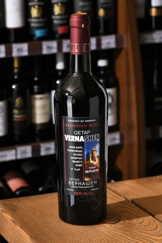 Getap Vernashen - вино Гетап Вернашен 0.75 л красное полусладкое