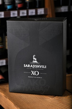 Коньяк Сараджишвили ХО 10 лет Блэк Эдишн 0.7 л в п/у