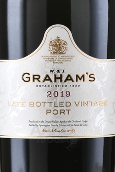 Porto Grahams Late Bottled Vintage - портвейн Лейт Ботлд Винтаж 0.75 л в тубе