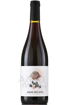 Domaine Coste Rousse Pech de Montfo Cotes de Thongue - вино Домэн Кост Рус Пеш де Монфо Кот де Тонг 0.75 л красное сухое