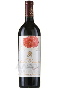 Chateau Mouton Rothschild Pauillac - вино Шато Мутон Ротшильд Пойяк 2021 год 0.75 л красное сухое