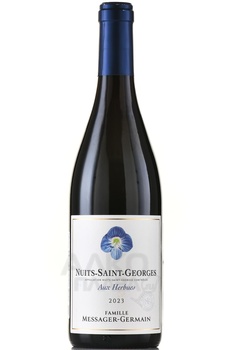 Famille Messager-Germain Nuits-Saint-Georges Aux Herbues - вино Фамий Мессаже-Жермен О Зэрбю Нюи Сен Жорж 0.75 л красное сухое